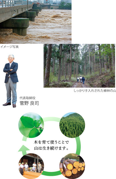 日本の山を守る